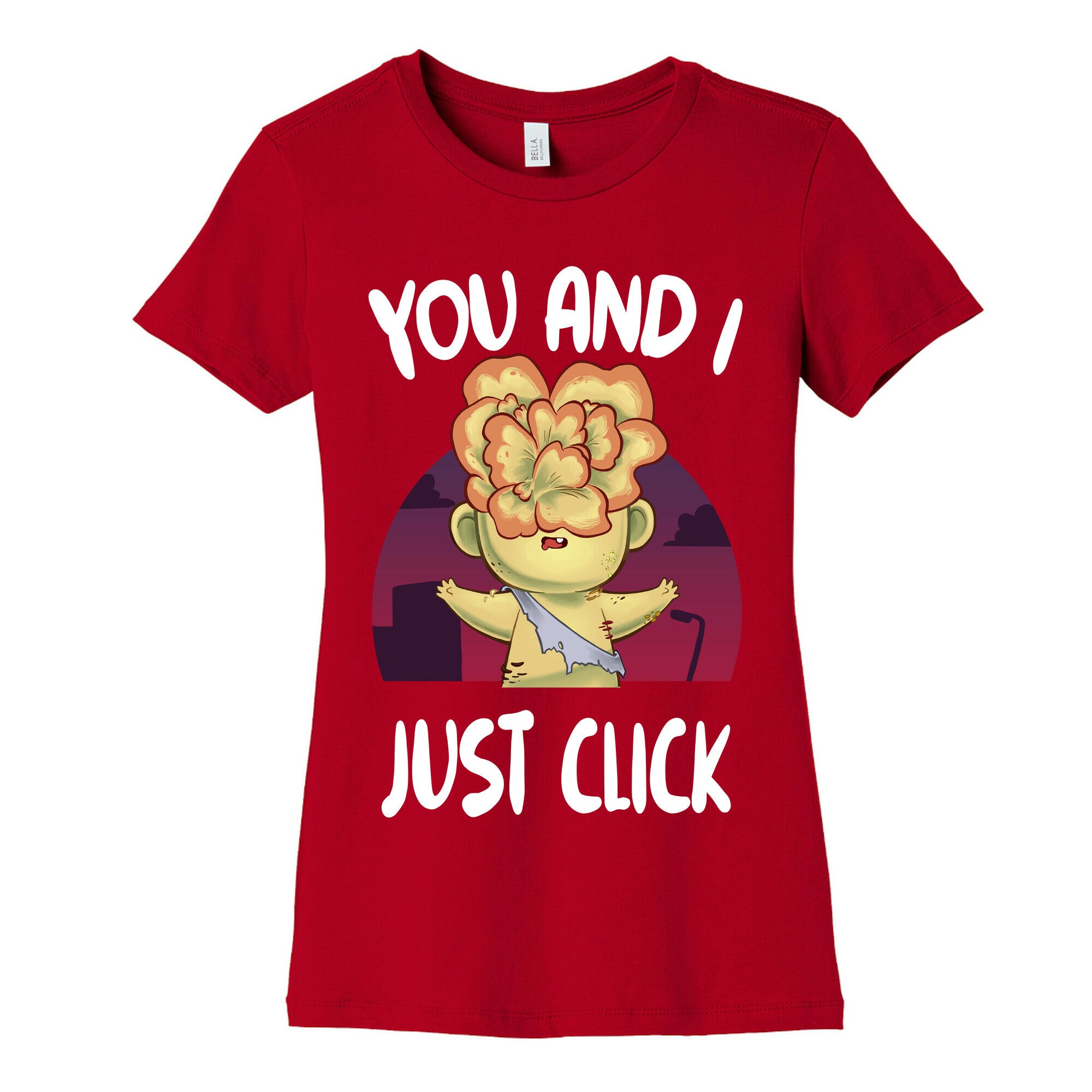 You and I Just Click Women's Cotton Tee